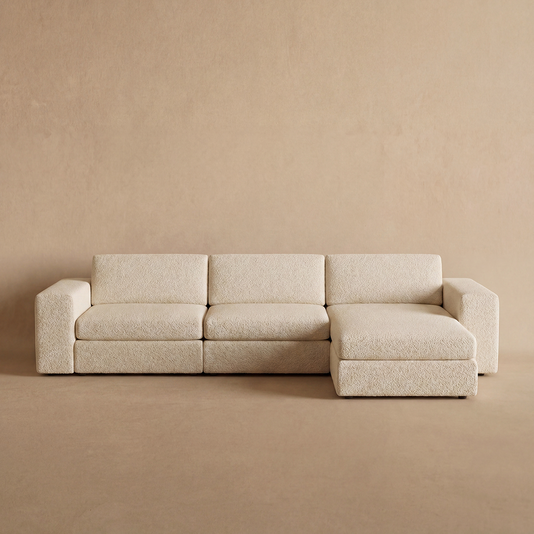 Rambler Sectional in hard maple by FICARI