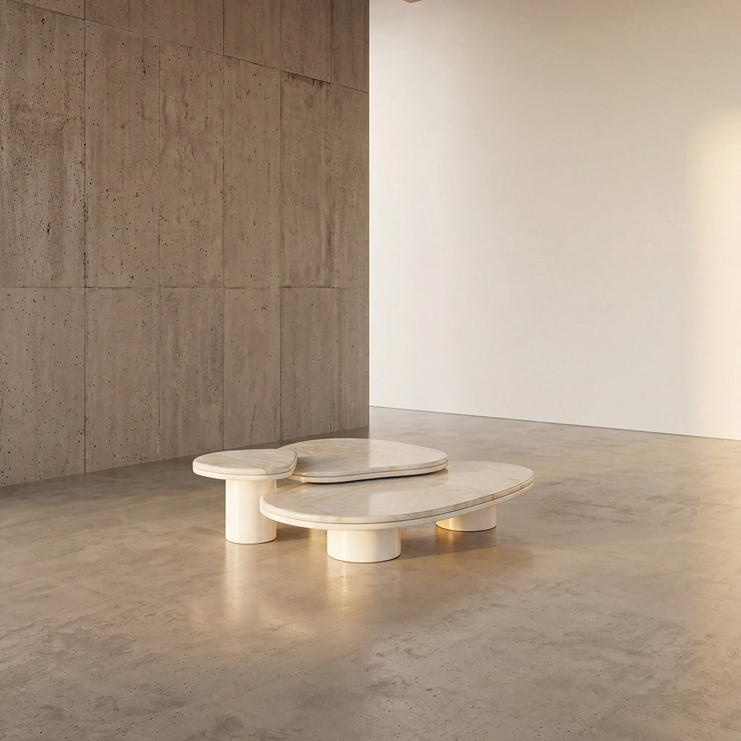 Flo Coffee Table Round Set | FICARI