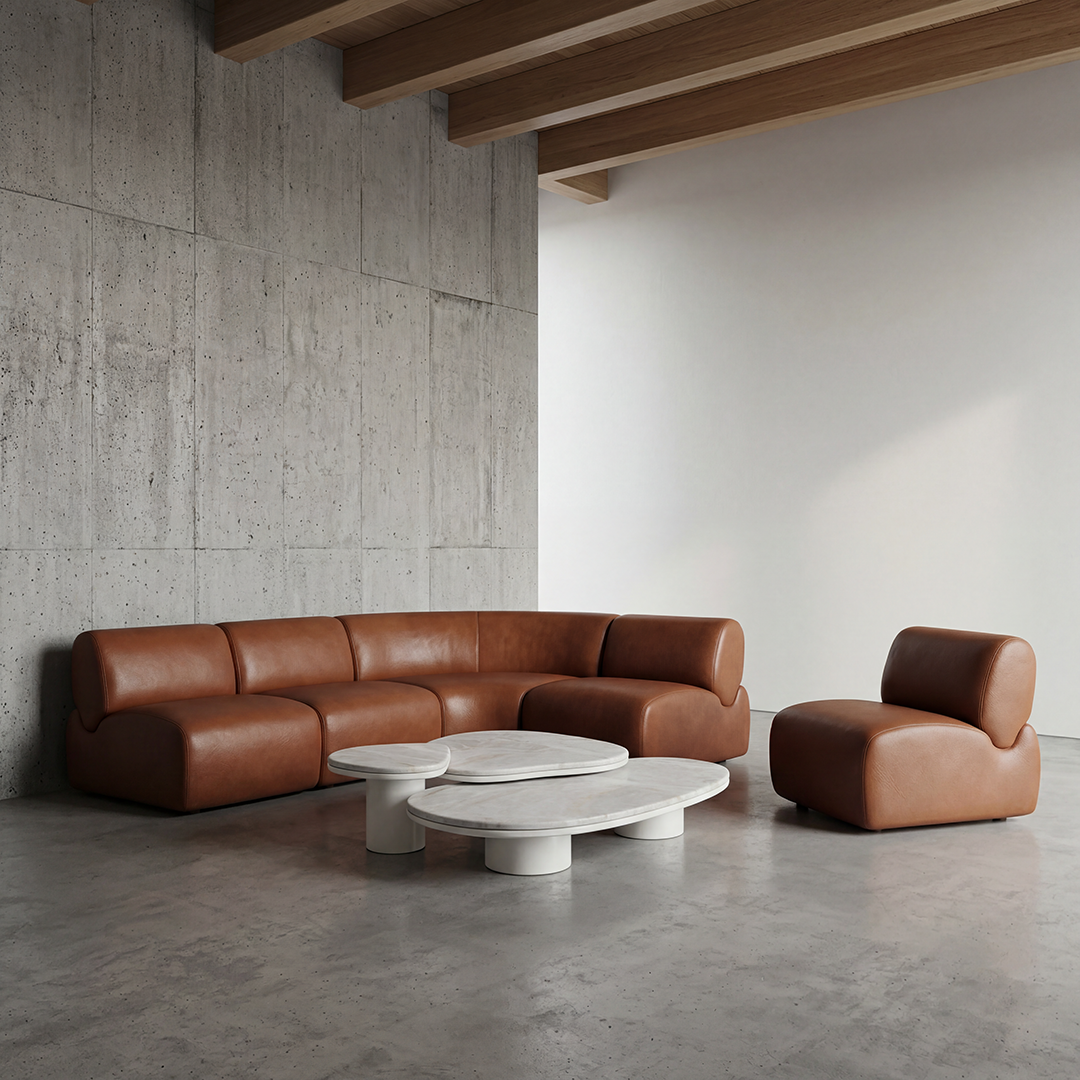 Flo Coffee Table Round Set | FICARI