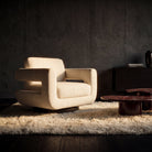 Vuoto Lounge Chair — styled room setting | FICARI